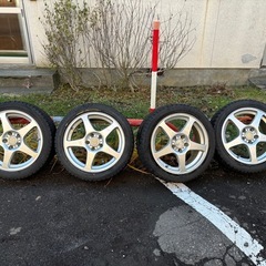 中古スタッドレスタイヤ アルミホイール付き 値下