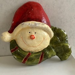 クリスマス　サンタクロース　壁掛け　サンタマスク　スノーマン　飾...