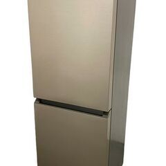 高年式!2023年製! ハイアール スリム2ドア冷蔵庫 201L 大容量冷凍室72L 幅525mm JR-M20A シャンパンゴールド 中古家電 店頭引取歓迎 R8901