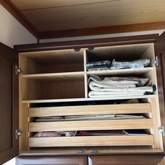 婚礼箪笥　箪笥　着物収容あり　キズありの画像