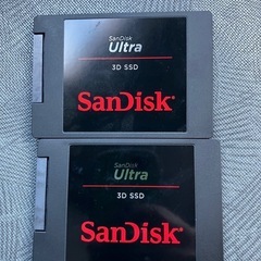 サンディスク　SSD 1TB  2台