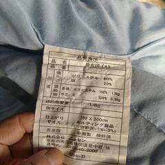 中古、掛け布団の画像