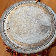 両面太鼓 ドーラク インドの画像