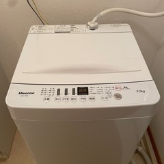 洗濯機　Hisense HW-T55D