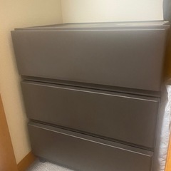 25日朝まで！タンス 茶色