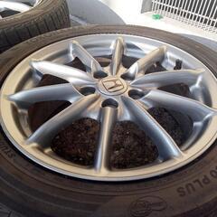 スタッドレスタイヤ、アルミ4本セット ホンダ オデッセイ RB1 アブソルート純正アルミ17インチの画像