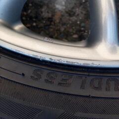 スタッドレスタイヤ、アルミ4本セット ホンダ オデッセイ RB1 アブソルート純正アルミ17インチの画像