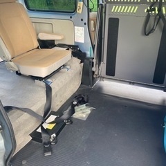 サンバー 車検8年12月 4万㌔ 車椅子 福祉車両 電動リフター トランスケアの画像