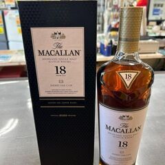 J5370 未開栓 ザ・マッカラン シェリーオーク18年 43度...