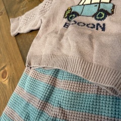 80cmブリーズ上下セットセーターの画像