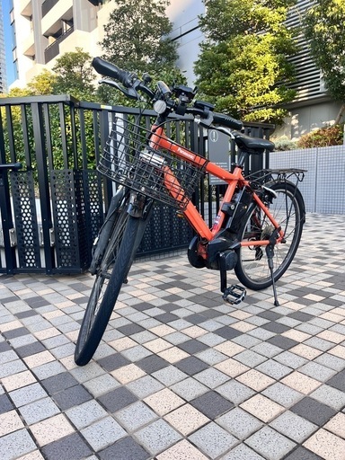 [バッテリー&タイヤほぼ新品]パナソニック　ハリアー電動アシスト自転車
