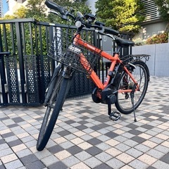 [バッテリー&タイヤほぼ新品]パナソニック　ハリアー電動アシスト自転車の画像