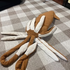 中古品　ダイオウイカ　ぬいぐるみ　2mの画像