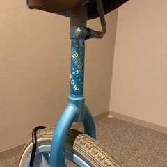 ブリヂストン　一輪車　18インチ　スタンド付きの画像