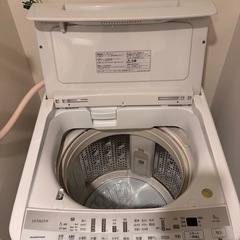 洗濯機　日立HITACHI 2020年  8Kgの画像
