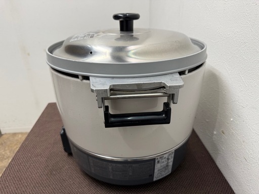 リンナイ　Rinnai　業務用　炊飯器　３升炊き　都市ガス　厨房　飲食店　２０２２年製　RR-300F
