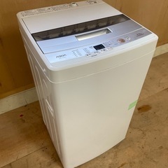 110892　アクア4.5㎏洗濯機　2018年製