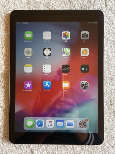 ipad Air Wi-Fi cell 16GB silverバッテリー９０％