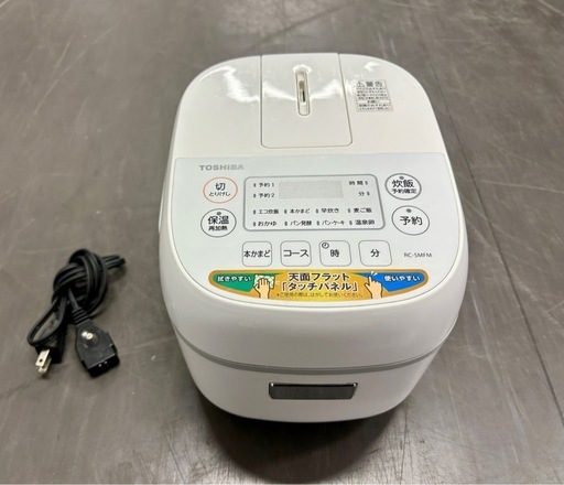 激安‼️TOSHIBA ジャー炊飯器 3合炊き RC-5MFMMY091