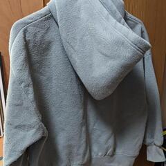 エアウォーク　airwalk スウェット パーカー　140 プルオーバー グレー　長袖　古着　小学生　男の子　女の子　男女兼用　 フーディーの画像