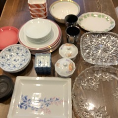 洋皿、和食器のセット