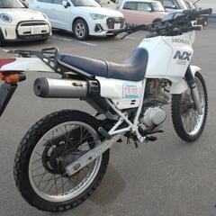 青森市発☆希少　原付　二種　ホンダ　NX125　JD09　１２５ｃｃ　ビンテージオフロード車　動作確認済み　書類有の画像