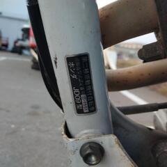青森市発☆希少　原付　二種　ホンダ　NX125　JD09　１２５ｃｃ　ビンテージオフロード車　動作確認済み　書類有の画像