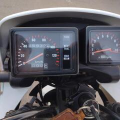 青森市発☆希少　原付　二種　ホンダ　NX125　JD09　１２５ｃｃ　ビンテージオフロード車　動作確認済み　書類有の画像