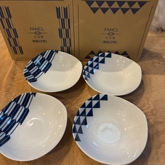【新品】たち吉✖️FANCL 浅鉢4枚