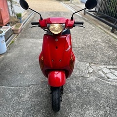 スズキ　レッツ5 書類　鍵あり　4st FI バッテリー新品　エンジン始動動画あり　原付　50ccの画像