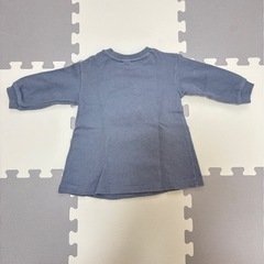 〈54〉ベビー服　H&M　ミニーマウスワンピース　4-6M　70の画像