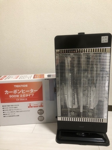 【お取引中】TEKNOS カーボンヒーター 2灯