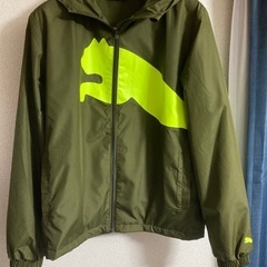 美品⭐️　PUMA プーマ　撥水 防風 防寒 起毛 ウインドブレーカー トリコット ウーブンジャケット‼️の画像