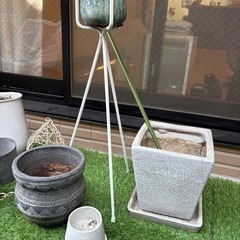 可愛い鉢やプランターポットの画像