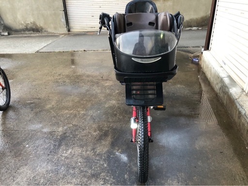 534  ブリヂストン新機種電動アシスト自転車angelino20インチレッドアルミボディ