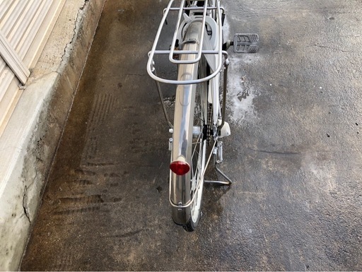 536  パナソニック新機種電動アシスト自転車vivinx26インチシルバーアルミボディー