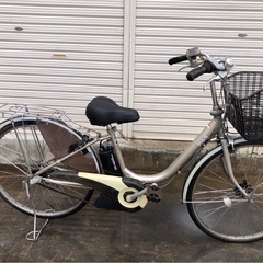 ヤマハ新機種電動アシスト自転車pas26インチシルバーアルミボディー 537 ヤマハ新機種電動アシスト自転車pas26インチシルバーアルミボディー