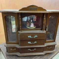 <取引完了しました>古いジュエリーケース　オルゴール