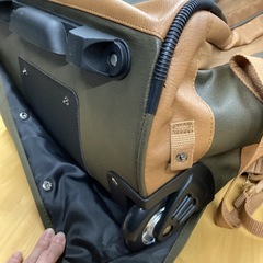 美原店　新品保管品♪ アスファルトの上も砂利の上もどこでも行ける！ピックアップボストンキャリー　キャリーバッグ　ボストンバックの画像
