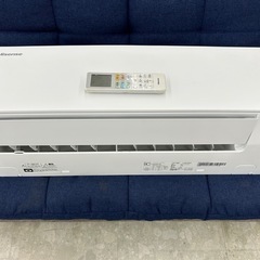 【取り付け工事不可•室外機付き】Hisense ルームエアコン　HA-S22DE9 2021年製