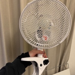 【値下げしました！】ミニ扇風機18cmクリップ式