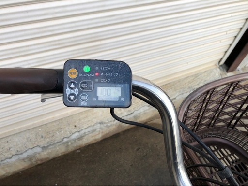 541  パナソニック新機種電動アシスト自転車viviDX26インチレッドボディー