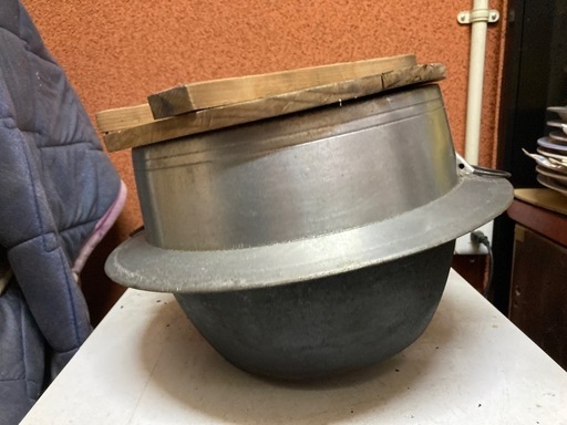 ディスカウント 【早い者勝ち‼️】釜 希少・早い者勝ち❗️糸目筒釜 しきの