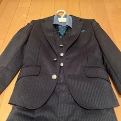 卒園式・入学式に‼️WANDER FACTORY 子供用 スーツ5点セット 110cm 美品の画像