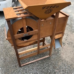 脱穀機　唐箕　
レトロの画像