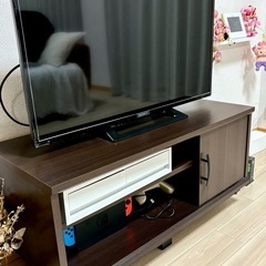 【美品】テレビ(32型)、テレビボード　セット
