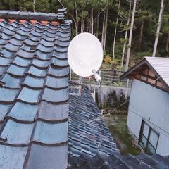 テレビなどのアンテナの画像