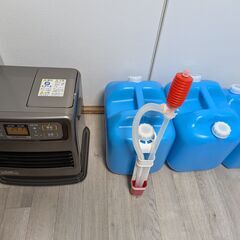 【11/27夜取引限定】ヒーター　灯油缶3個セットの画像