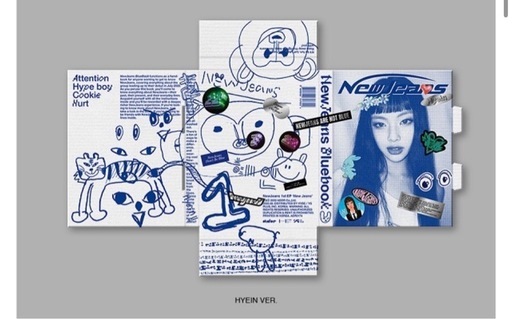 New Jeans』Bluebook ニュージンズ ミンジ ヘイン ダニエル 【公式通販】