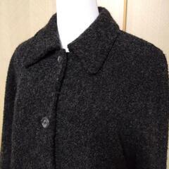 【GERARD DAREL】ステンカラーコート  黒の画像